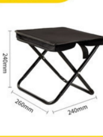 Outdoor Folding Chair Ultra-light Thickened Portable Camping Small Stool Fishing Bench Fishing Chair Manufacturer Wholesale Stool
