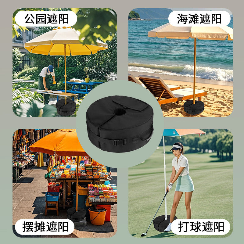 Outdoor Canopy Rain Shelter Sunshade Advertising Display Tent Support Frame Fixed Sandbag Oxford Cloth Tent Fixed Sandbag