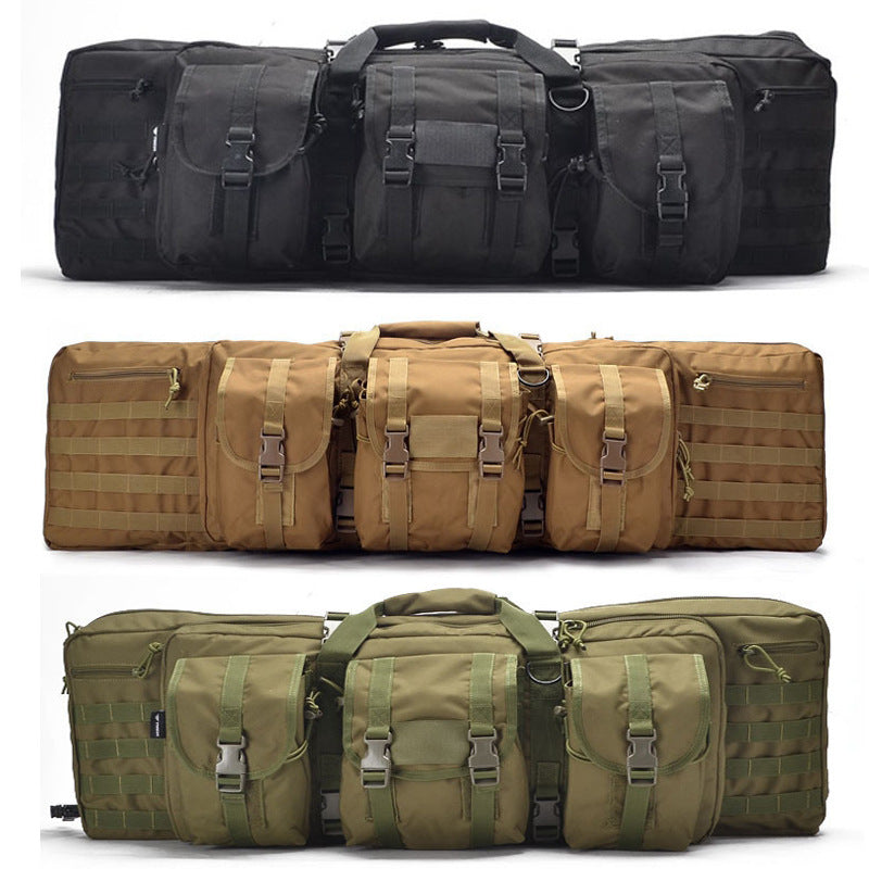Wholesale Cross-Border Outdoor Hunting Bag Tactical Gun Bag Camouflage Fishing Bag Backpack Tool Storage Handbag