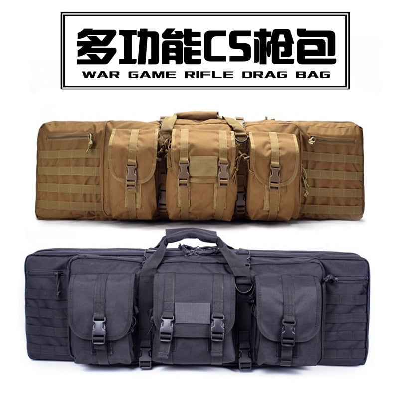 Wholesale Cross-Border Outdoor Hunting Bag Tactical Gun Bag Camouflage Fishing Bag Backpack Tool Storage Handbag