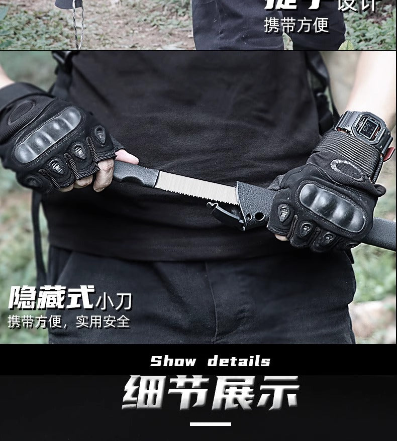 Multifunctional Axe for Mountain Cutting, Tree Cutting, Firefighting, Engineer, Camp, Outdoor Gear, Tactical Axe