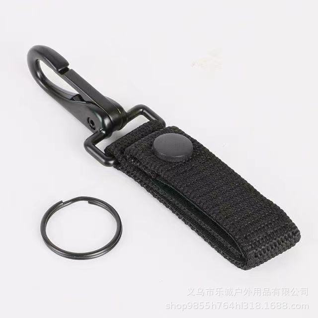 New outdoor multifunctional tactical nylon webbing buckle Military Enthusiast Belt Multi-Functional Carabiner Eagle Beak Hook