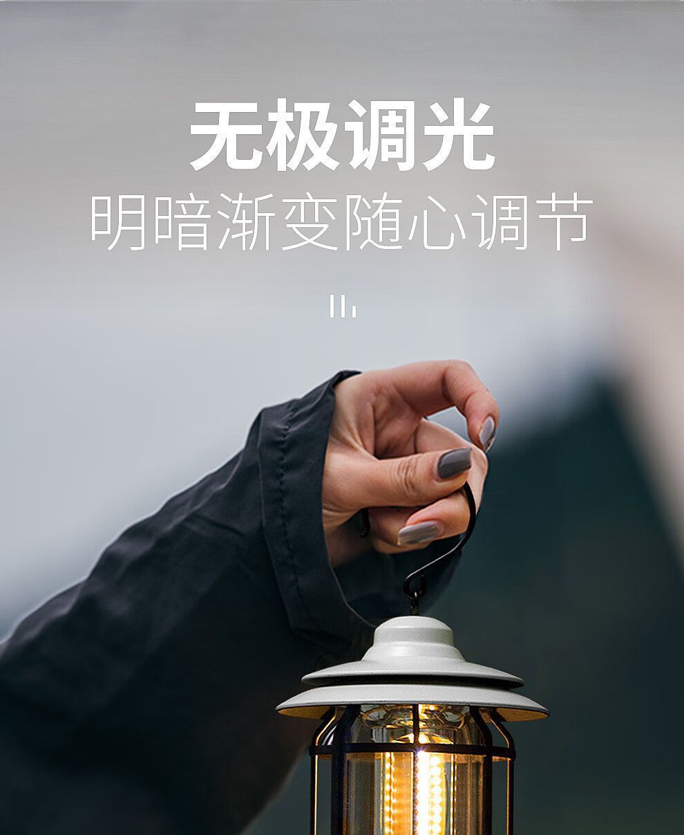 TikTok Hot Retro Camping Lantern Outdoor Camping Light Home Emergency Tent Light Multifunctional Portable Retro Lantern