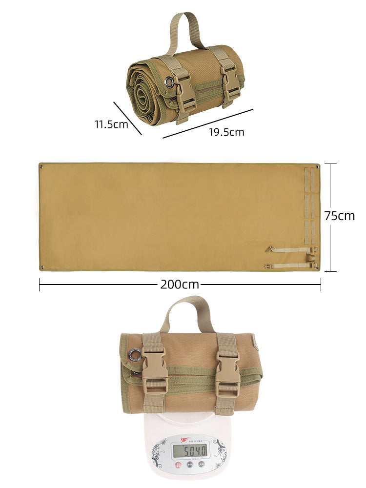 Outdoor Tactical Single Foldable Soldier Moisture-Proof Mat Shooting Mat Outdoor Camping Ground Mat Portable Nap Mat