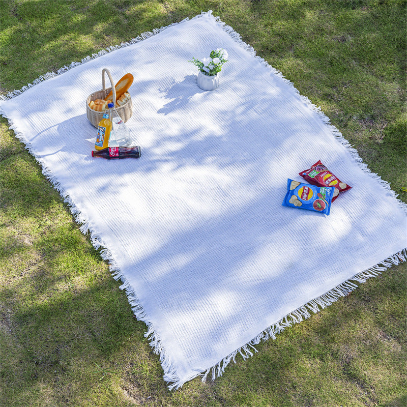 Internet Celebrity Picnic Mat ins Camping Blanket Tent Mat Moisture-Proof Thickened Outdoor Foldable Bohemian Style Tablecloth