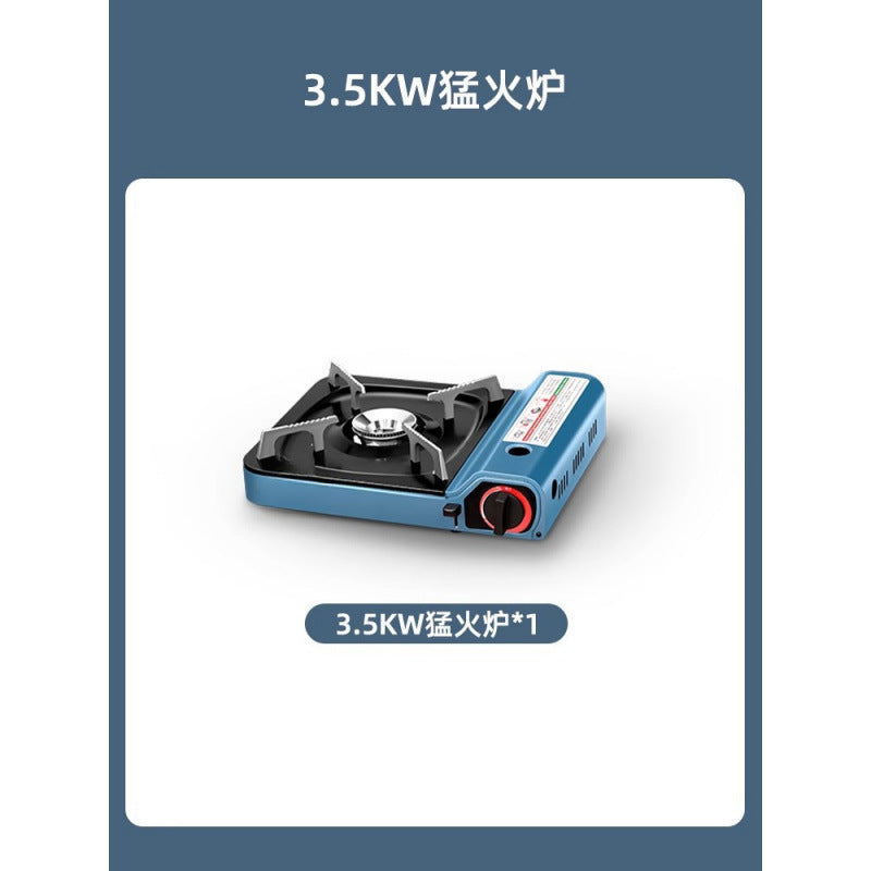 Portable Cassette Stove Outdoor Camping Gas Stove Commercial High Power Windproof Stove Cassette Stove Outdoor Cooking Equipment