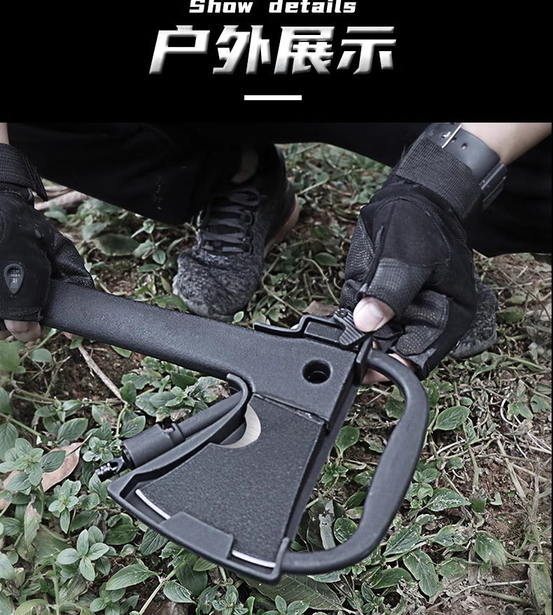 Multifunctional Axe for Mountain Cutting, Tree Cutting, Firefighting, Engineer, Camp, Outdoor Gear, Tactical Axe