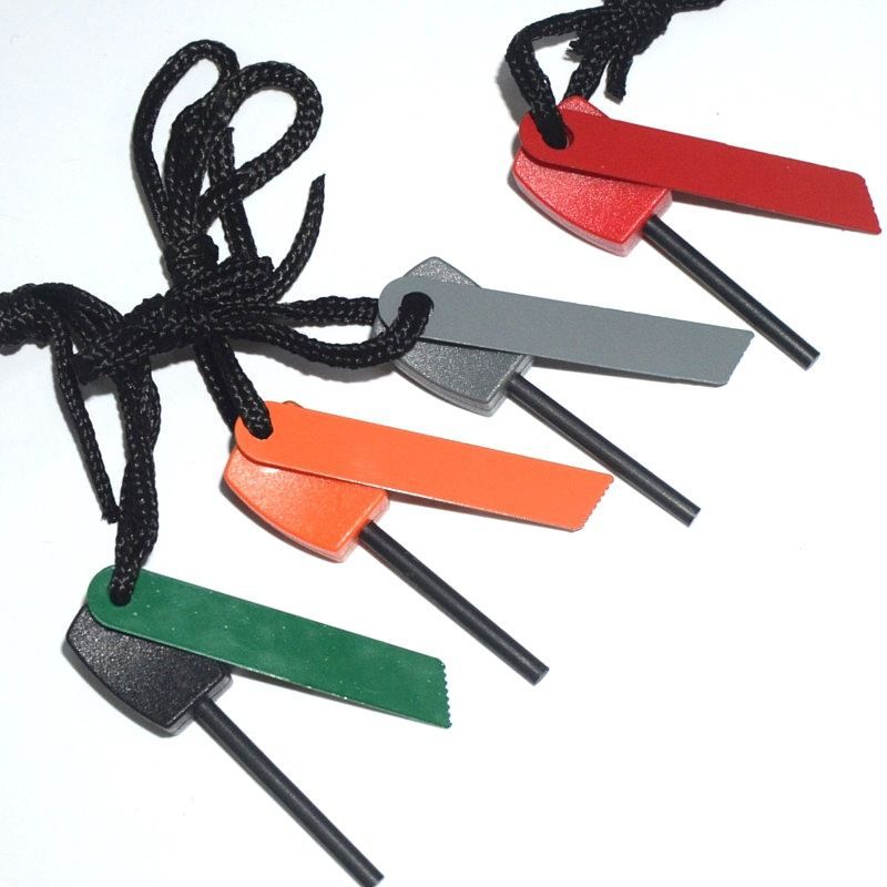 Universal Outdoor Rainproof Flint Magnesium Rod Wildfire Starter Toy Wilderness Survival Gear Fire Starter