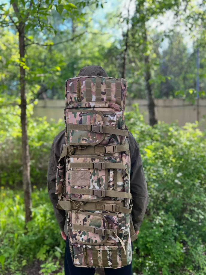 Wholesale Cross-Border Outdoor Hunting Bag Tactical Gun Bag Camouflage Fishing Bag Backpack Tool Storage Handbag