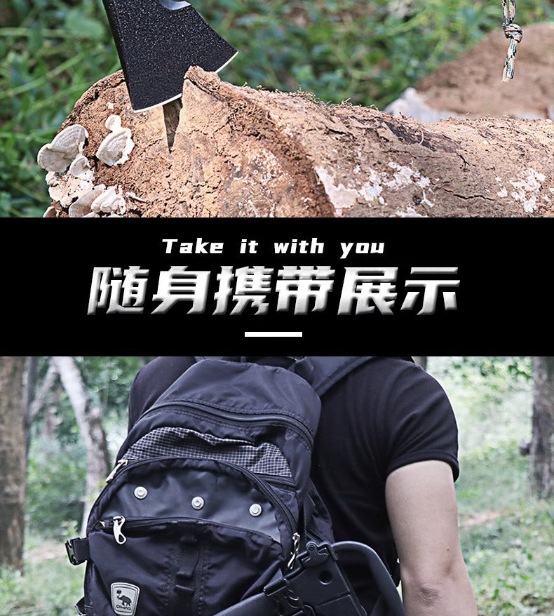 Multifunctional Axe for Mountain Cutting, Tree Cutting, Firefighting, Engineer, Camp, Outdoor Gear, Tactical Axe